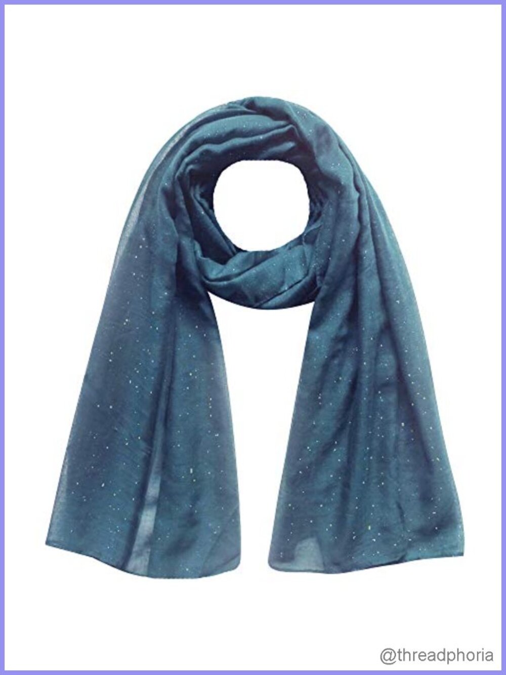 Viscose Sheer Maxi Shawl Scarf Lightweight Sparkle Hijab